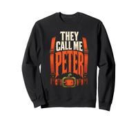 Halloween Men They Call Me Peter Pumpkin Jack O Lantern Sweatshirt