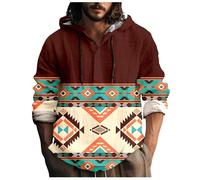 Halloween Men's Fashion Hoodies Techwear Color Block Long Sleeve Sweatshirts Unisex Lightweight Colourful Hoodie Pullover Outwear Mens Xmas Hoodie (XL)