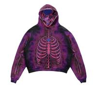 Halloween Mens Hoodie Pullover Fleece Classic Hooded Top Plain Ribbed Cuff Long Sleeve Sweatshirt Pull Over Jumper Hoody Shirts Activewear Mens Adult Christmas Jumper (e-Other, L)