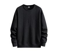 Halloween Men's Jumpers 1/4 Zip Tops Polo Neck Long Sleeve Golf Sweater Turtle Neck Soft Pullover Sweaters for Men Outerwear Christmas T-Shirt Men (Black #5, XXL)