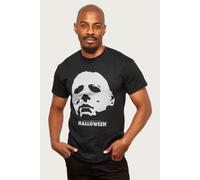 Halloween Men's Michael Myers Silhouette T-Shirt in Black | Size: XL Halloween Black XL