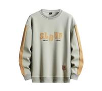 Halloween Mens Polo Jumper Long Sleeve Poloshirts Knitted Sweater Basic Sweatshirts Warm Pullover Solid Color Coat Leisure Wear Plus Size Xmas Jumper (Light Green, XXXXXXL)