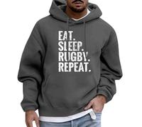 Halloween Mens Soft Fleece Flexible Comfortable Workwear Zip Hooded Hoodie Top Sweatshirt Pullover for Office Work Daily Going Out Wear Sport Wear Mens Christmas Jumper (Dark Gray, XL)