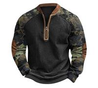 Halloween Men's Turtleneck Jumper Long Sleeve Roll Neck Top for Men Basic T-Shirt Lightweight Turtle Neck Sweater Pullover Outwear Personalised Xmas Jumper (Army Green-f, M)