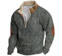 Halloween Mens Turtleneck Sweater Casual Ribbed Slim Fit Knitted Jumper High Roll Neck Basic Turtleneck Pullover Outwear Christmas Jumpers for Teenagers (b-Grey, XXXL)