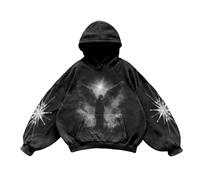 Halloween Men's V-Neck Jumper Cashmere Knitted Pullover Casual Long Sleeve Sweater Basic Sweatshirt Winter Jumpers Sportwear Ugly Christmas Suit for Men (Black-l, XXXL)