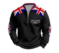 Halloween Men's V-Neck Long Sleeve Jumper Pure Cotton Lightweight Pullover Casual Business Solid Sweater for Office Work Daily Going Out Wear Sportwear Inflatable Christmas Costume (Black #17, XXXXL)