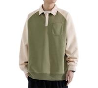 Halloween Men's Women Classic Hooded Sweatshirt Plain Hoodie UK Pullover Hood Kangaroo Pocket Casual Slim Fit Jumper Overcoat Activewear Mens Christmas T Shirts (Army Green, XL)