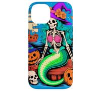 Halloween Mermaid Skeleton Pirate Voyage Case for iPhone 14