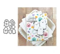 Halloween Metal Cutting Die for Scrapbooking, Die Cuts for Card Making, Metal Stencils Scrapbooking DIY Tool (01#)