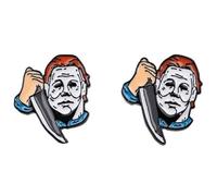 Halloween Michael Myers Knife John Carpenter Classic 70s Slasher Horror Movie Film Stud Earrings Ear Rings Cute Kawaii Cosplay
