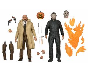 Halloween Michael Myres & Dr Loomis Figure Set by NECA 60671