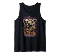 Halloween Midnight Barrel Club Drinking Mens Womens Tank Top