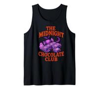 Halloween Midnight Chocolate Club Food Mens Womens Tank Top