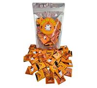 Halloween Milk Chocolate Neapolitans Sweets Git Bag Bundle With 50x Chocolates & 1x Rose Creations Themed Resealable Stand Up Pouch Bag
