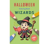 Halloween Mini Coloring Book: Wizards: 15 Unique Designs to Color for Kids Ages 4 and Up (Mini Coloring Books - Halloween)