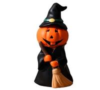 Halloween Miniatures - Pumpkin Man Halloween Mini Figurines,Scary Toy Doll for Festival Indoor Kitchen Fireplace Mantle Adults Kids Party Home Decoration