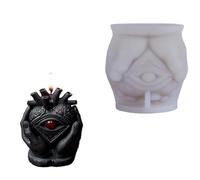 Halloween Mold, Halloween Silicone for Candled Making, Resin Craft Molds Aromatherapys Candled Resin Ornaments