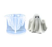 Halloween Molds, 3D Silicone for Epoxy Resin Casting, Wax, Soap Making Silicone for Decoration Pillar-Heart Christmas for/Soy Wax