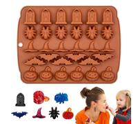 Halloween Molds Chocolate Silicone Reusable Non-stick DIY