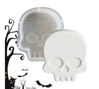 Halloween Molds, Halloween Fondant Mold, Plaster Mould for Handmade Epoxy Resin Arts Crafts Soap Aroma Beads Chocolate Dessert Cupcake Jelly Pendant Car Aromatherapy