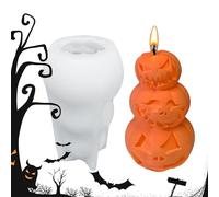 Halloween Molds Silicone - Silicone Scented Candle Mould | Spooky Easy Release Plaster Craft Mold for Halloween Decoration Aromatherapy Projects