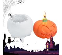 Halloween Molds Silicone,Silicone Scented Candle Mould - Spooky Easy Release Plaster Craft Mold for Halloween Decoration Aromatherapy Projects
