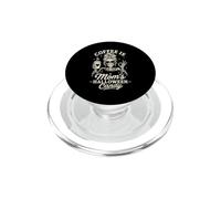 Halloween Mom Coffee Lover Funny Trick or Treat Quote PopSockets PopGrip for MagSafe