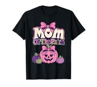 Halloween Mom of The Patch Pumpkin Jack O Lantern Women T-Shirt