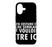 Halloween Mon Costume Est Faire Semblant - French Case for iPhone 17
