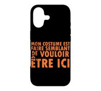 Halloween Mon Costume Est Faire Semblant - French Case for iPhone 17