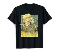 Halloween Monster Toilet Paper Vintage Retro Funny Horror T-Shirt