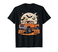 Halloween Monster Truck Pumpkin Jack-O'-Lantern Spooky T-Shirt