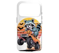 Halloween Monster Truck Raccoon Trash Panda Raccoons Case for iPhone 17 Pro