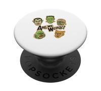 Halloween Monsters Are We Weird PopSockets Adhesive PopGrip