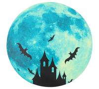 Halloween Moon Castle Glow Sticker for Window and Wall PVC