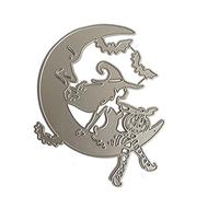Halloween Moon Metal Cutting Dies Stencil Scrapbooking Album Paper Card Template Mold Embossing Decoration Metal Cutting Dies