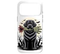 Halloween Moon Zombie Hand Newfoundland Dog Newfie Case for iPhone 17 Pro Max