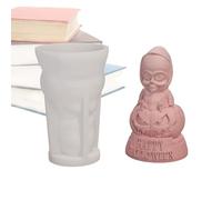 Halloween Moulds - 3D Ghost Resin Mould, Pumpkin Skull Dungeon Mould | Silicone Baking Bowl Baking Bowl Bornseife, Home Decorations, Party Favours, Cute Horror Festival Craft Supplies