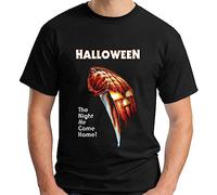 Halloween Movie Poster Michael Myers Men's T-Shirt Black L