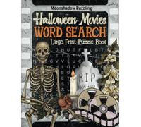 Halloween Movies Word Search: 90 Spooky Puzzles Featuring Famous Horror Films With Solutions
