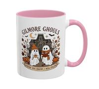 Halloween Mug - 350ml Ceramic Tea Cup for Spooky Season | Ceramic Cup with Spooky Haunted House Design, Cute Halloween Drink Mug for Family, Friends, Coworkers and Holida