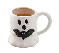 Halloween Mug - Ghost Ceramic Mug Coffee Cup,Halloween Decorations Drinkware Cute Decor for Party Favors Bedroom Kitchen Bookshelf Birthday Desk Table Kids Adults