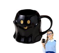 Halloween Mug | Ghost Mug Halloween 440ml | Reusable For Drinks Tea Home Kitchen Dorm College Daily Routine Game Night
