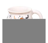 Halloween Mug | Halloween Ceramic Coffee Mug | Witches Brew Cauldron Mugg, Gothic Tea Cup, Spooky Drinkware Trick Or Treat Decor for Kitchen Restaurant Hotel Farmhouse Apartment Counter
