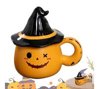 Halloween Mug,Halloween Ghost Mug | Tea Cups for Kitchen Daily Routine College Game Night Book Club Meetings Party Home Dorm Room