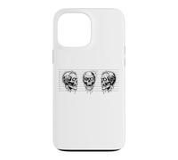 Halloween Mugshot Zombie Zombie Lover Line Art Horror Case for iPhone 13 Pro Max