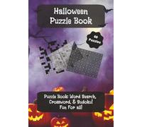 Halloween Multi-Puzzle Book: Find the words, work the numbers, & have a great time!