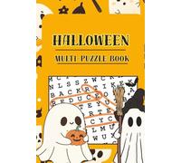 HALLOWEEN MULTI-PUZZLE BOOK!: Super fun, spooky and engaging puzzle to have fun with family and more!!!