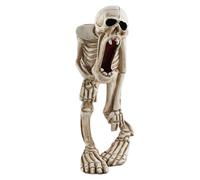 Halloween Mummy Figure - Resin Desk Decoration, Scary Collectible | Small Skeleton Ornament for Home offlce Table, Horror Statue for Haunted House Party, Gothic Spooky Resin Sculpture Décor